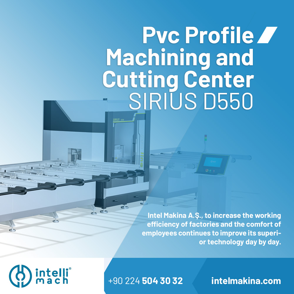Pvc Profile Machining and Cutting Center